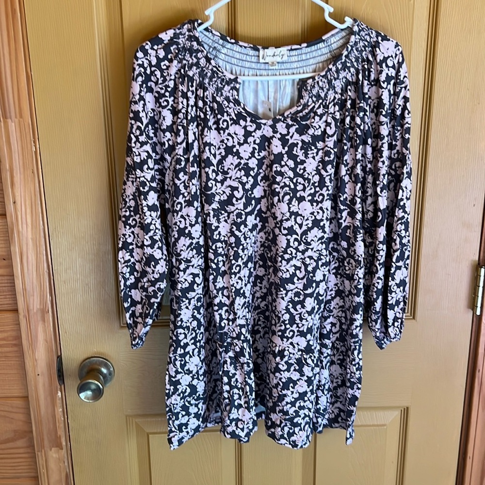 Floral Maternity Blouse